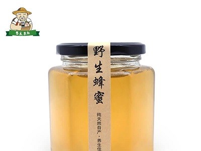 液态春季产蜜纯野生蜂蜜憨友农社湖南蜂蜜荆条蜜